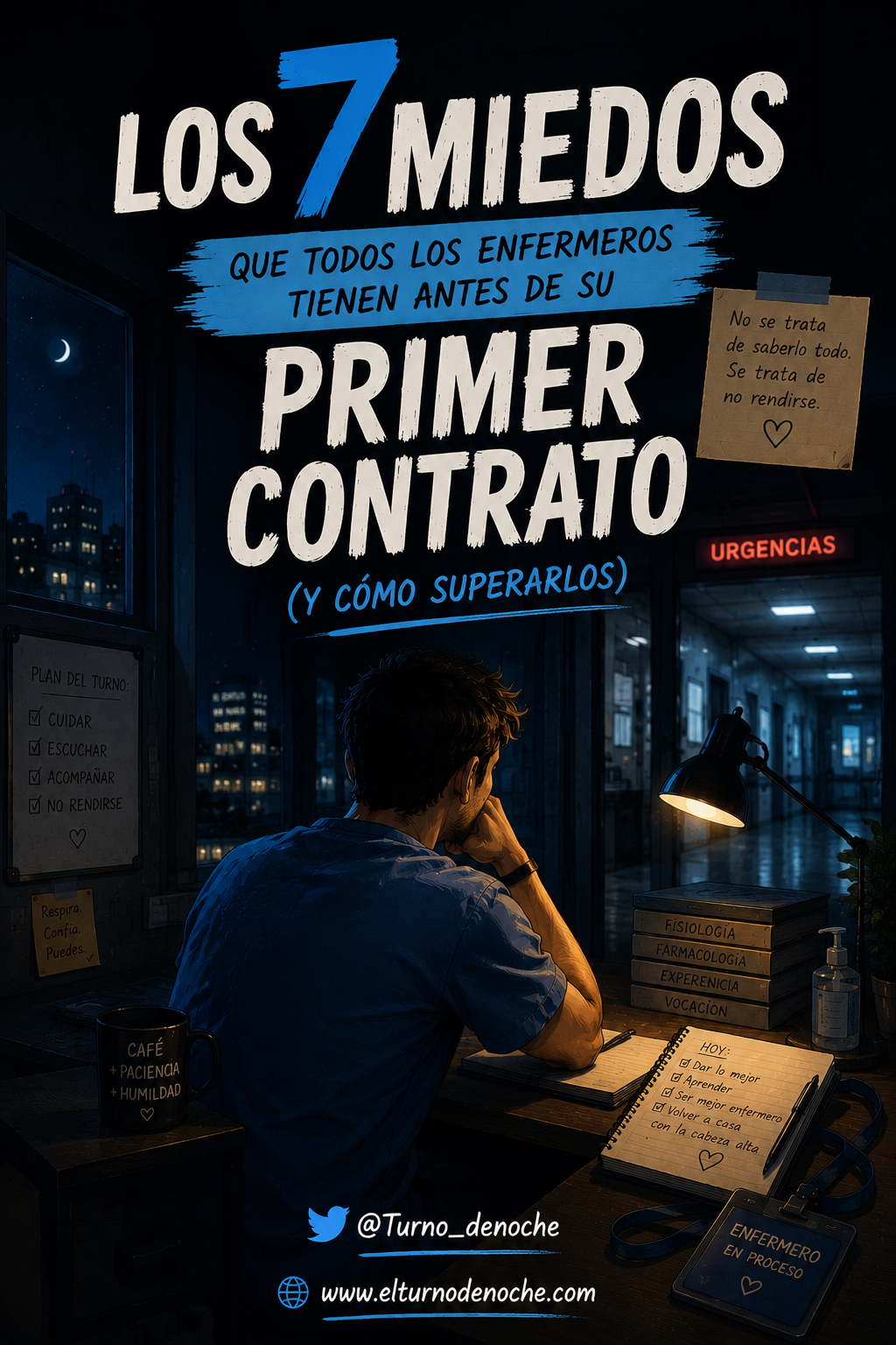Portada: Los 7 miedos que todos los enfermeros tienen antes de su primer contrato